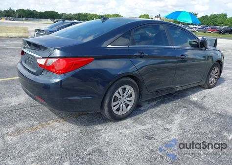 2012 Hyundai Sonata Gls from USA, damaged, VIN 5NPEB4AC0CH419909